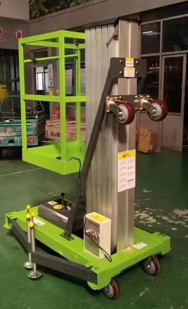 Podnośnik koszowy z masztem aluminiowym GTWY-P