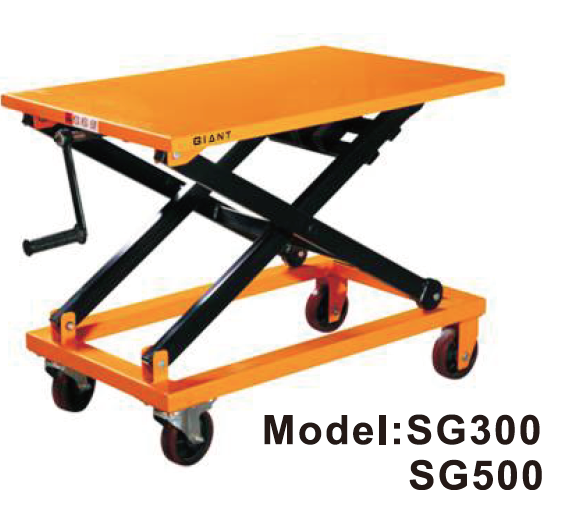 Stół podnośny śrubowy-SG300/SG500